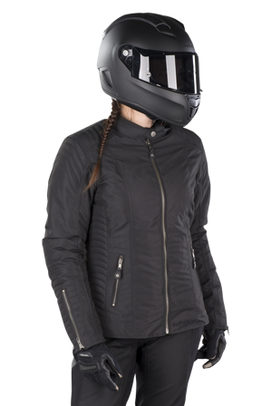 Naisten Tekstiilitakki Richa Lausanne Musta L