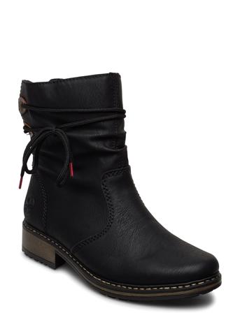 Z68M1-01 Shoes Boots Ankle Boots Ankle Boot - Flat Svart Rieker