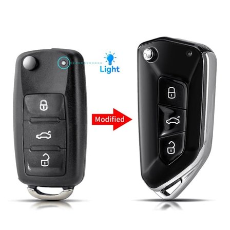 Ekstern nøkkelskall sammenleggbar nøkkelveske TYPE A TYPE A