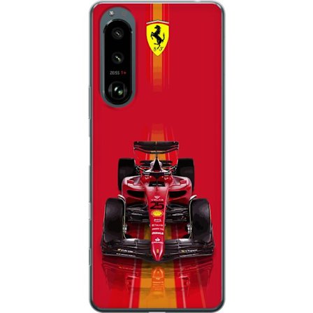 Yhteensopiva Puhelinkuori Sony Sony Xperia 5 III Ferrari Formula 1 -auto ikonisessa punaisessa muotoilussa urheilullisella tarkkuudella