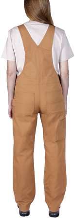 Carhartt Workwear Carhartt W's Ashland Loose Fit Denim Bib Overal Carhartt Brown