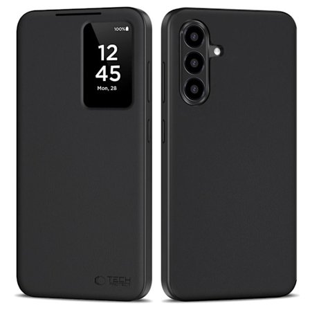 Tech-Protect Smart Wallet Cover For Samsung Galaxy A56 5G - Matte Black