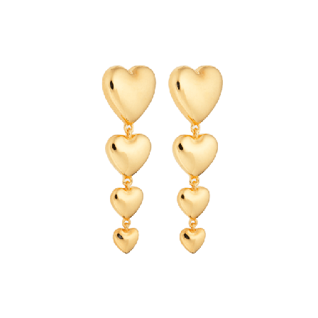 Syster P Darling Earrings Gold Örhängen Dam Guld ONESIZE
