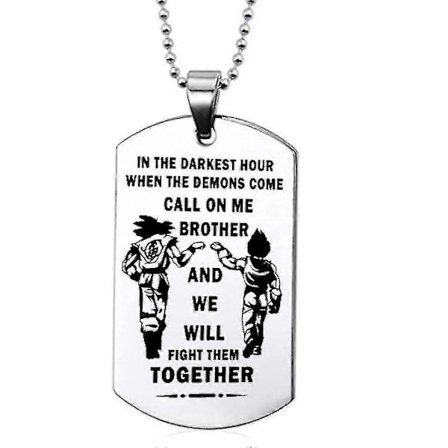 Dragon Ball Son Goku Anime Halsband Smycke Hänge Cosplay Tillbehör Julklapp