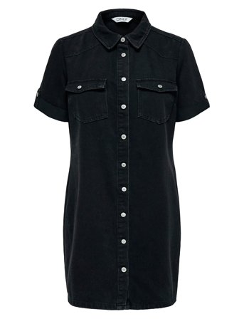 ONLY | Onllisa S/S Dnm Dress Gua Noos | M