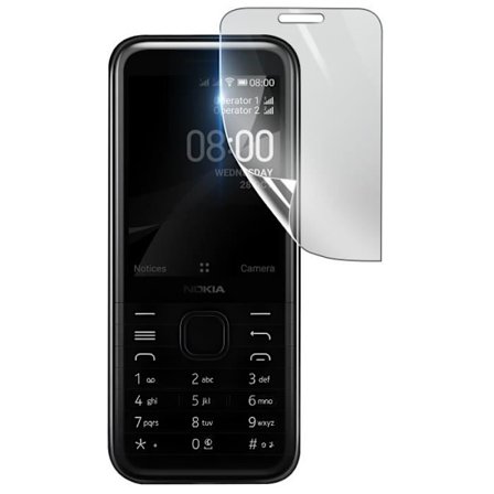 Näytönsuoja - 3MK - Nokia 8000 - Iskunkestävä Hydrogeeli - Läpinäkyvä - Naarmuuntumaton