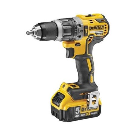 DeWalt DCD796P2 drill - 18V 2x5Ah 70Nm - med TSTAK-boks