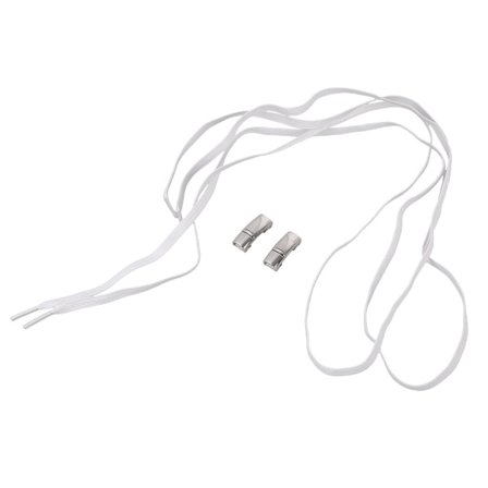 Flade sko snørebånd uden binding, elastiske sko snørebånd til voksne, børn og ældre sneakers