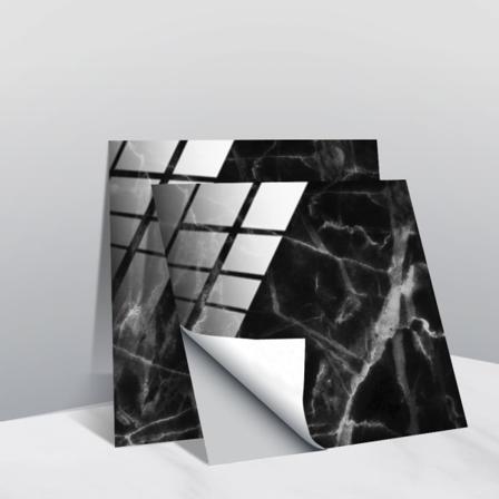 Marmorilaattatarrat keittiöön, kylpyhuoneeseen, PVC-vedenpitävät, öljynpitävät, itseliimautuvat, uudet seinätarrat, kodin sisustus 10x10cm 20kpl 10cm
