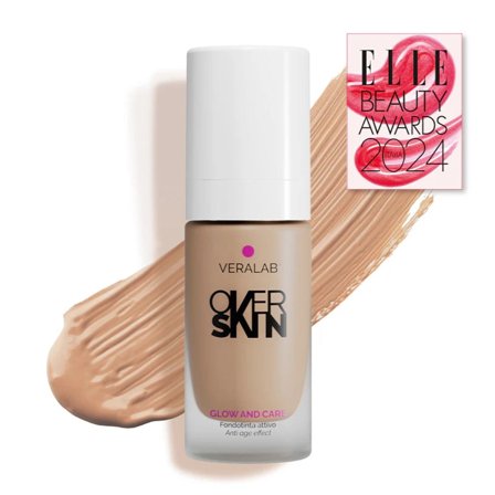 Overskin GLOW AND CARE 6,5 AMBER 30ml - Fondotinta liquido