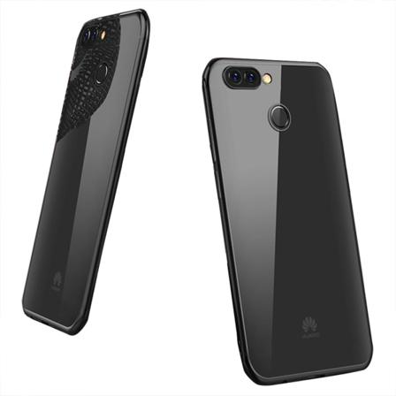 Huawei P Smart 2018 - Iskuja vaimentava silikonisuojus FLOVEME Svart