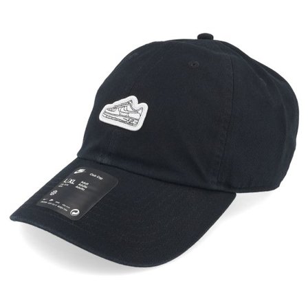 Nike - Svart unconstructed Keps - Cap Pitch Black Dad Cap @ Hatstore