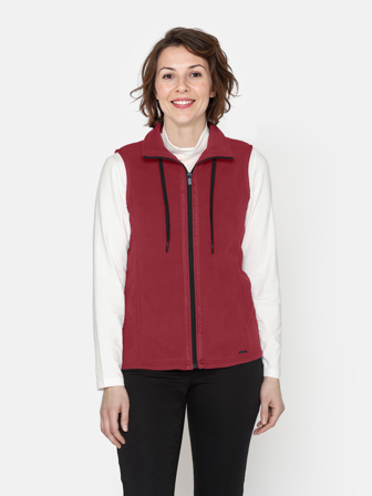 BRANDTEX - Vest - Rød - Fleece