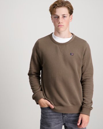 Lexington Matty Organic Cotton Sweatshirt Vert Pulls Garçon - Kids Brand Store