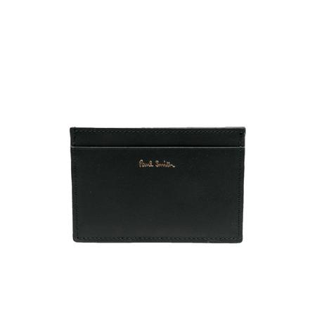 Paul Smith, Multi Stripe Card Holder Czarny, Mężczyzna, Rozmiar: ONE Size