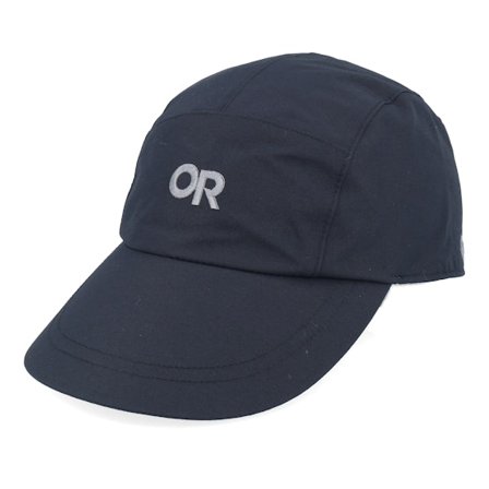 Outdoor Research - Svart 5panel Caps - Seattle Rain Cap Solid Black 5-Panel @ Hatstore