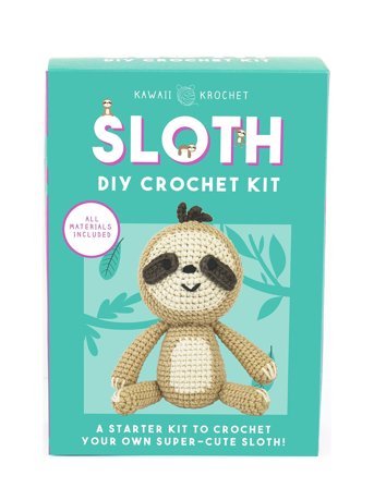 Diy Crochet Sloth Beige Gift Republic