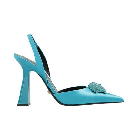 Versace ’La Medusa’ pumps , Blauw , Dames , Maat: 39 EU