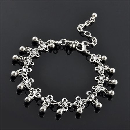 Nilkkarannekoru Nilkkaketju Bell Tupsujalkakorut - spot-myynti