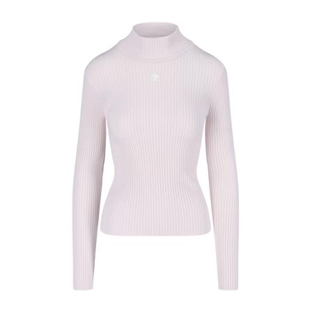 Courrèges Turtlenecks rosa, Dam Polotröjor, Dam, Storlek: M