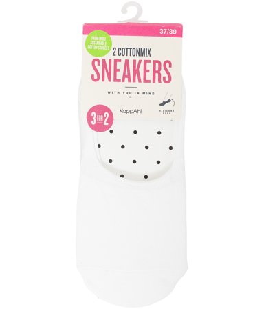 Kappahl | Strumpor 2-pack Vit 37/39 | Vit