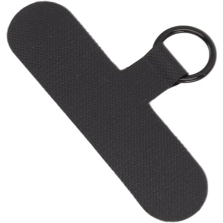 Telefon Tether Tab, Universal Nylon Mobiltelefon Snorsnor til Mobiltelefon, Forbindelsessnor til Mobiltelefonsikkerhed (Sort)