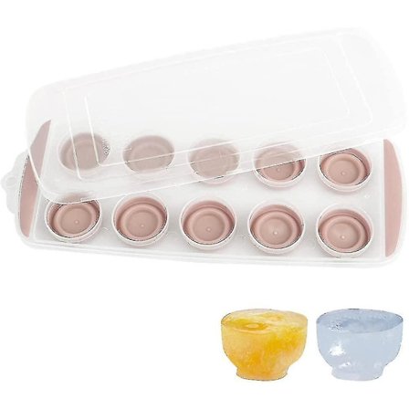 Silikon isform, isform med lock, isform, 2 st isform med lock
