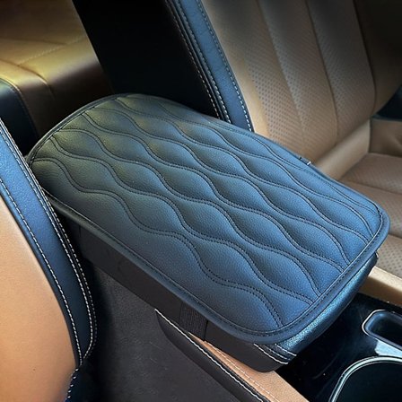 Bil Armlæns Pude Memory Bomuld Albue Støtte Højdeforøgelse Og Forlænger Pad Bil Center Armlæn Betræk Læder Pude Måtte 241148-dwdz