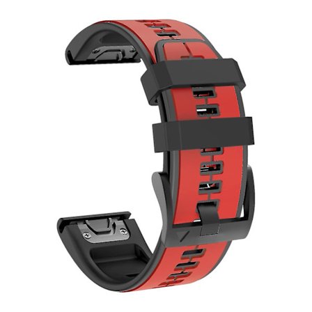Rem för Garmin Fenix ​​6x, Lättpassande mjuka silikonband Ersättning för Fenix ​​7x/fenix 6x Pro/fenix 5x/fenix 5x Plus/descent Mk2