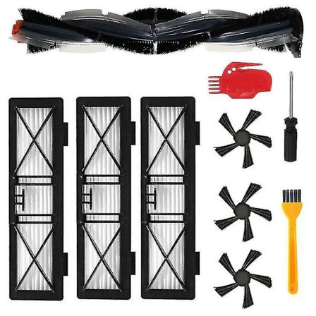 Ersättningsdelar för Neato Botvac D-serien D3 D4 D5 D6 D7 D75 D80 D85 Robotdammsugare Tillbehörssats