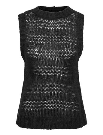 Frbeautumn 3 Vest Vests Knitted Vests Sort Fransa