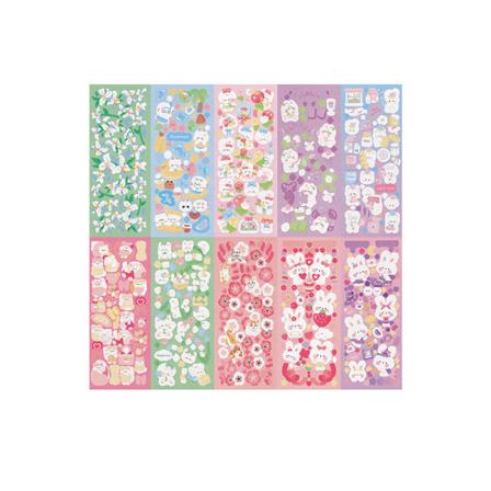 10 kpl tarroja Kawaii e -tarroja DIY n -tarroja Dekoration A10