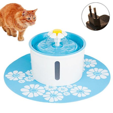 Kissojen ja koirien juomafontäänit, kissojen ja koirien lemmikkieläinten kukkajuomafontäänit