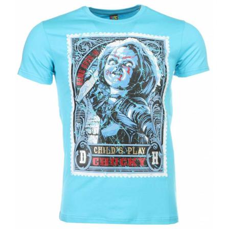 Local Fanatic - T-shirts - Blå - Herr - Storlek: S, Herr, Storlek: S