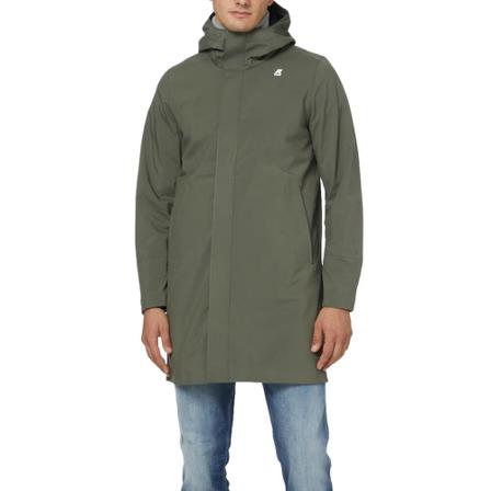 K-Way, Parkas Groen, Heren, Maat:XL