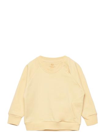 Sweatshirt Kids Sweat-shirt Genser Gul Copenhagen Colors*Betinget Tilbud