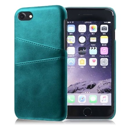 iPhone SE 2020 / iPhone 7 / iPhone 8 skal med korthållare - Grön