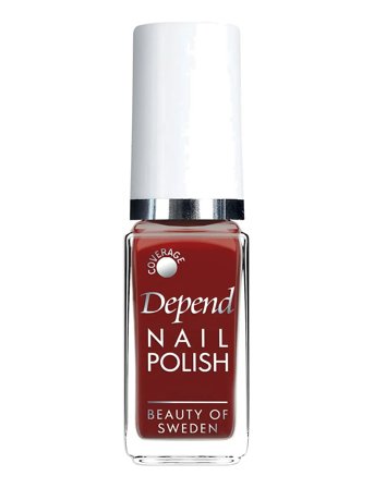 Depend Cosmetic Old New School Minilack - Red - 5 ML