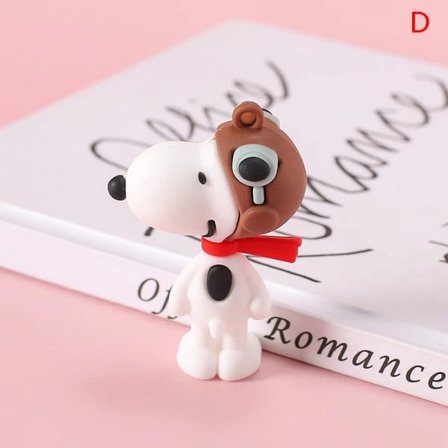 Sarjakuva-anime Snoopy-koira Kawaii Avaimenperät Auton avaimenperä Avainrengas 4#