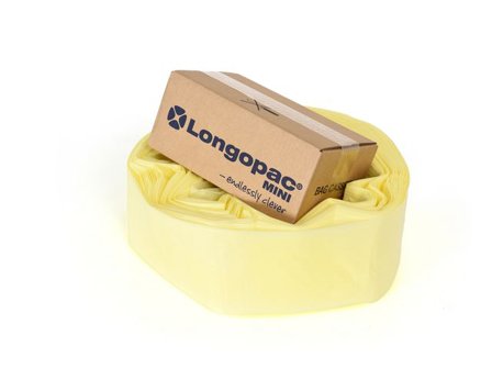 LONGOPAC Kassett Mini Standard 60m gul - Lyreco - Städ och hygien - Påsar och säckar - Kassett - Longopac