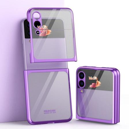Skal / Case / Fodral För Samsung Galaxy Z Flip3 5g Lila