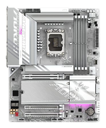 Gigabyte Z890 A ELITE WIFI7 ICE, ATX, LGA1851, 4x DDR5, 1x M.2 PCIe 5.0, Thunderbolt 4, 2.5GbE LAN, Wi-Fi 7 160MHz