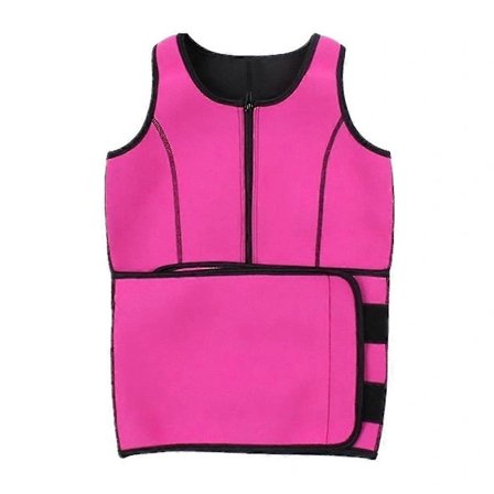 /EA/Træningsvest til kvinder, taljetræner, tanktop, yoga, slim fit, svedbælte, kropsformer