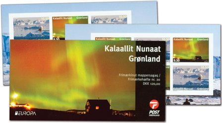 Grønland - EUROPA 2012 - Postfrisk frimærkehæfte