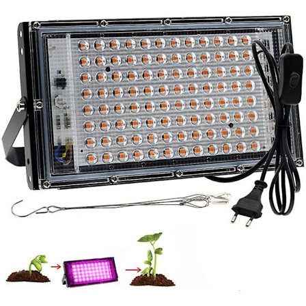 100w Full Spectrum Grow Light Led Plantelampe Full Spectrum Led Grow Light For Innendørs Planter Hydroponiske Grønnsaker Og Blomster