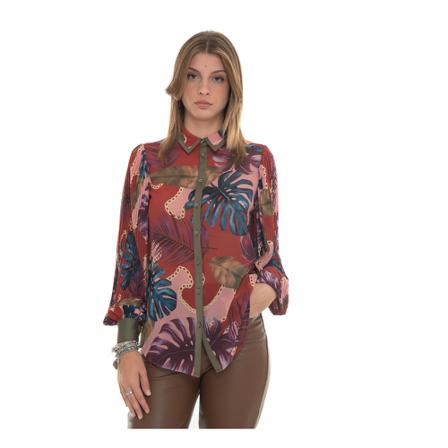 Guess - Skjortor - Brun - Dam - Storlek: Xs, Dam, Storlek: XS