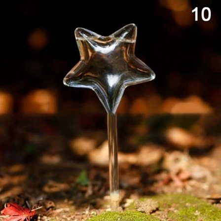 11 Typer Glas Blomster Vandingsanordning Automatisk Selv-vanding Gennemsigtig 10