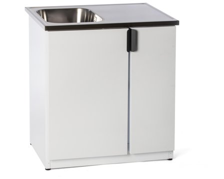 Nimo TB 800 TUT Allaskaappi valkoinen Vasen, Pesutupa