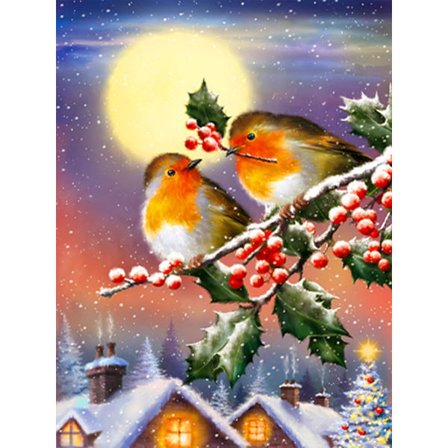 5D juldiamantmålning (30*40) 18