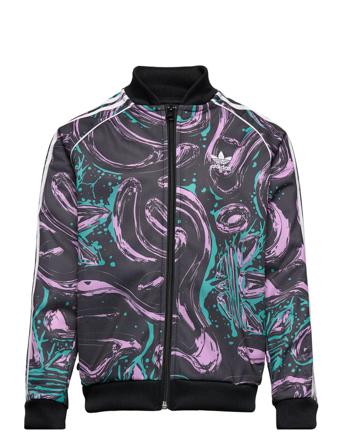 Allover Print Sst Track Top Svetari Collegepaita Monivärinen/Kuvioitu Adidas Originals
